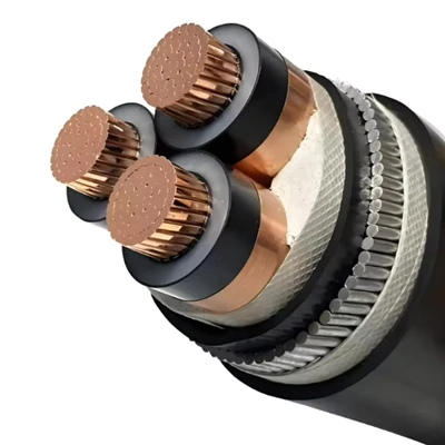 Kiváló minőségű YJV tápkábel 0,6/1 kV - XLPE szigetelt PVC burkolat elektromos átvitelhez